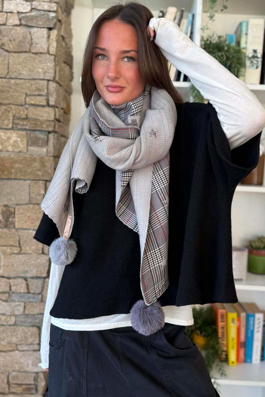 Ansell Scarf Greys - *